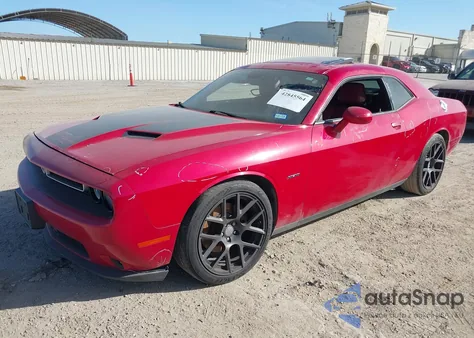 2016 Dodge Challenger R/T Plus z USA, uszkodzony, nr VIN 2C3CDZBT2GH177253